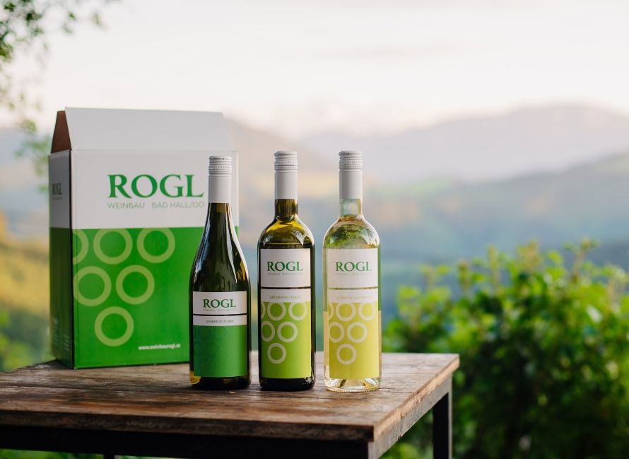 Rogl Etiketten und Verpackung