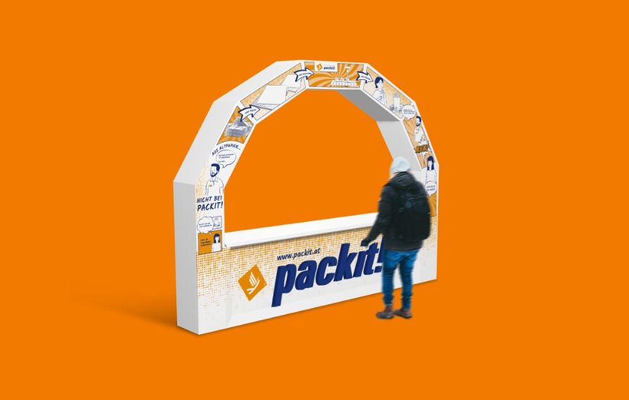 Packit Messestand